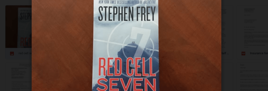 Book Review: “Red Cell Seven” by Stephen&nbsp;Frey